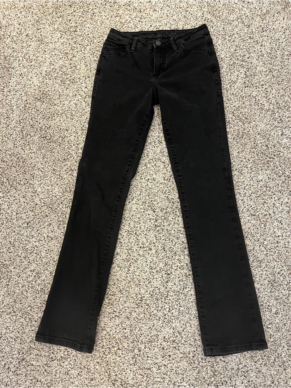 Women’s Jag Jeans Black Straight Leg Jeans
